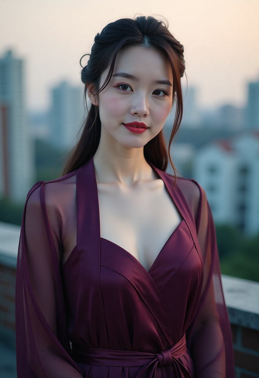 橘色月台